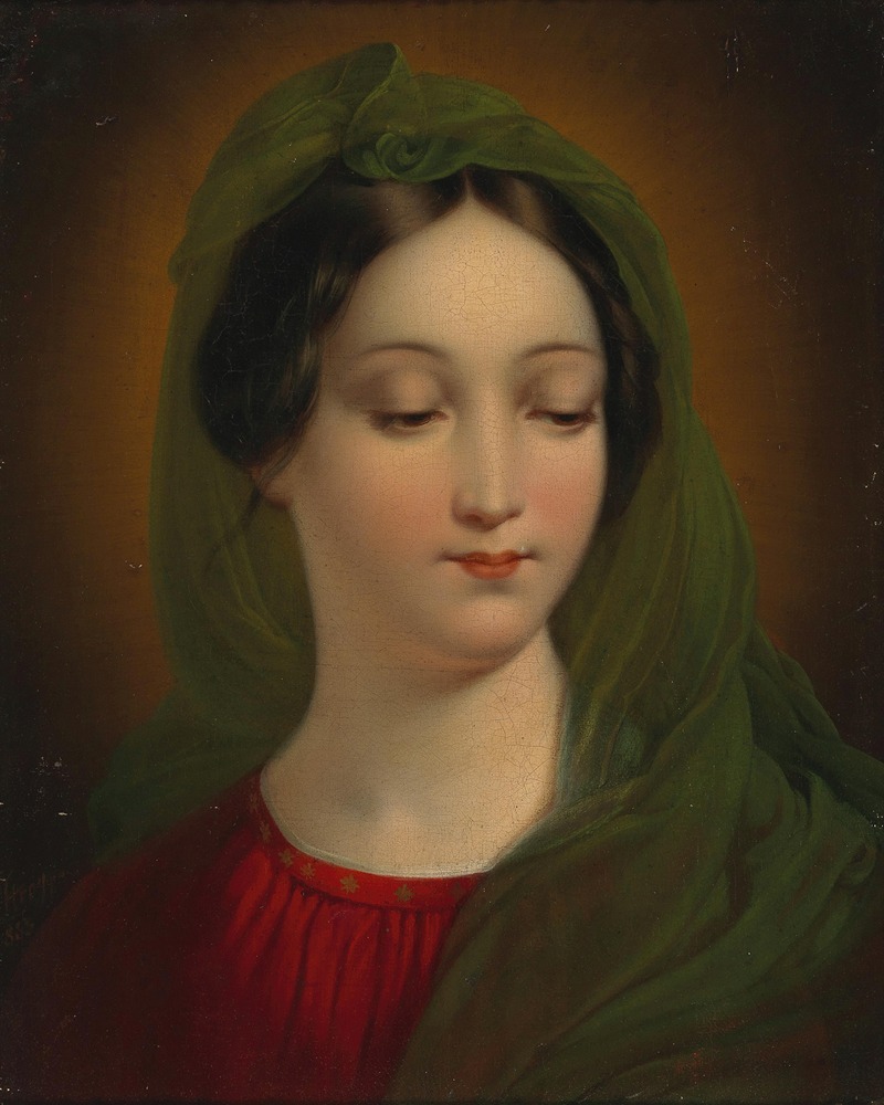 Mihael Stroj - Portrait of the Madonna