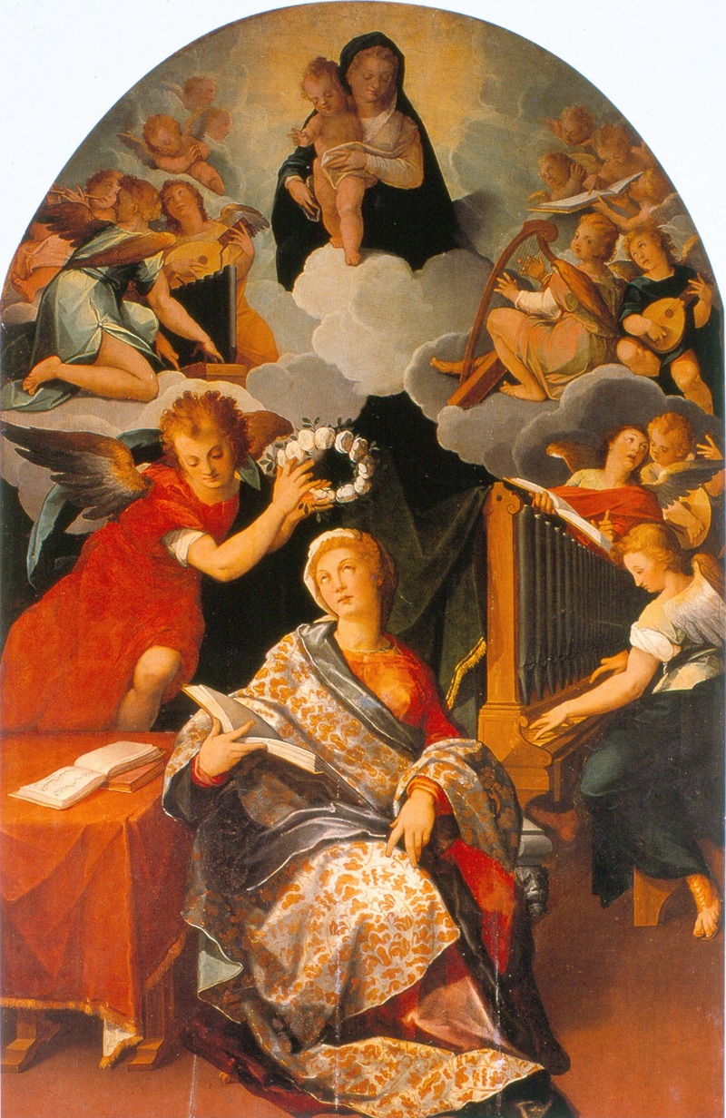 Andrés de la Concha - Saint Cecilia