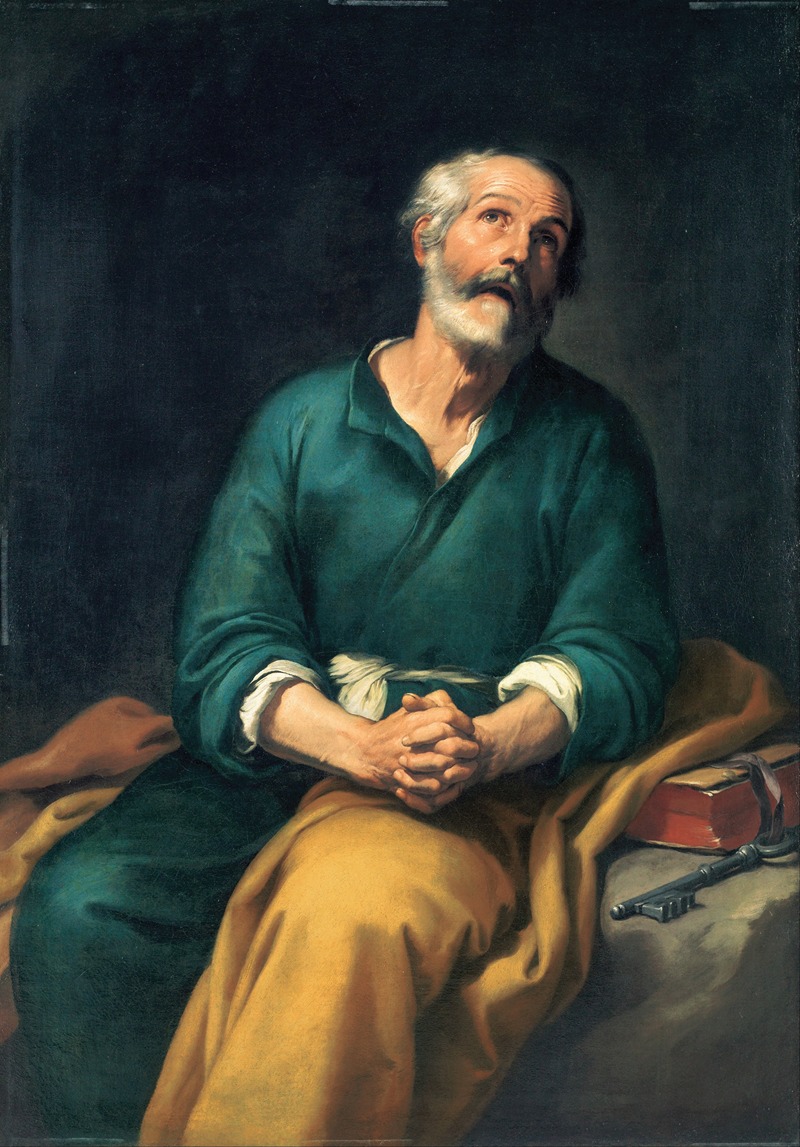Bartolomé Estebán Murillo - Saint Peter in Tears