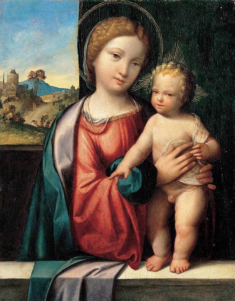 Benvenuto Tisi - Madonna with the Child