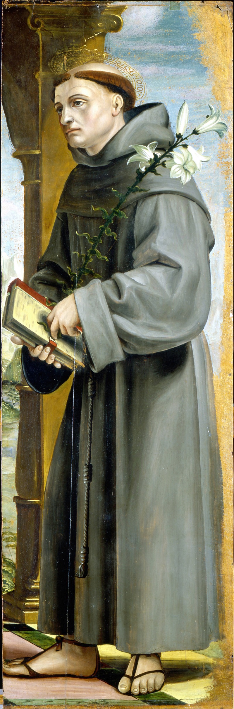 Bernardo Zenale - Saint Anthony of Padua