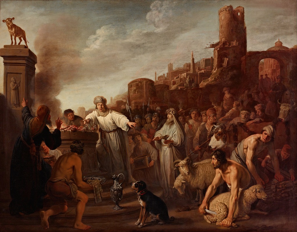 Claes Moeyaert - Sacrifice of Jeroboam