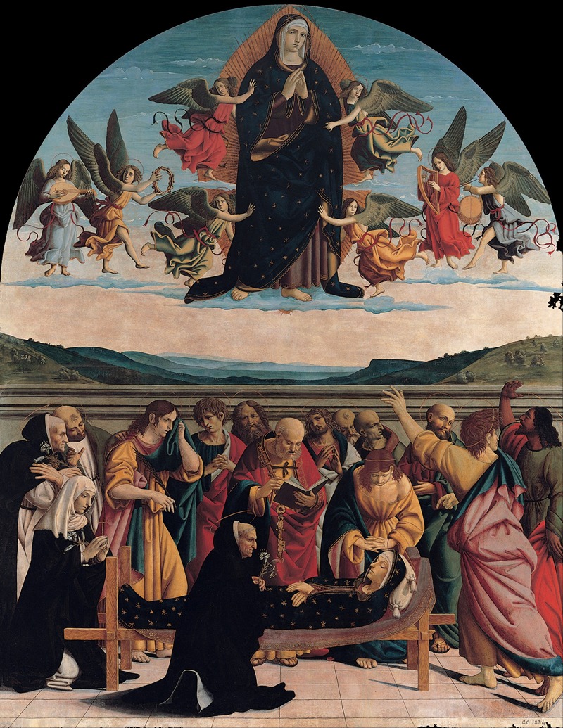 Cola dell'Amatrice - Death and Assumption of Mary