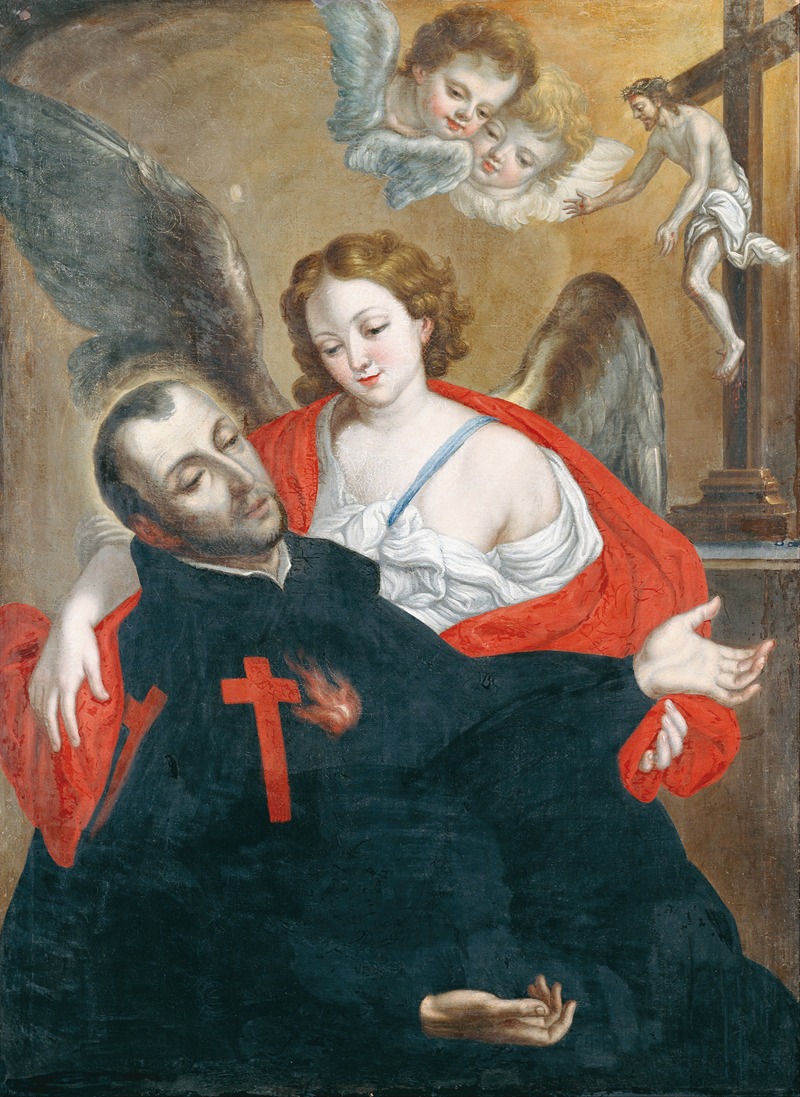 Cristóbal Lozano - Ecstasy of Saint Camillus de Lellis