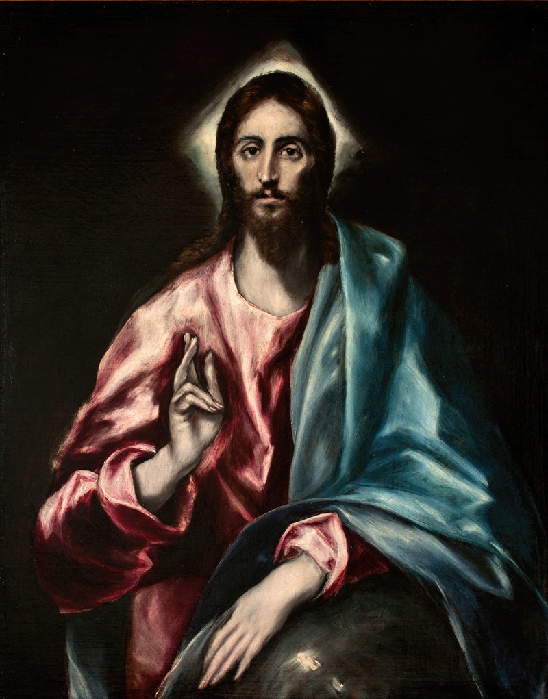El Greco (Domenikos Theotokopoulos) - Christ as Saviour