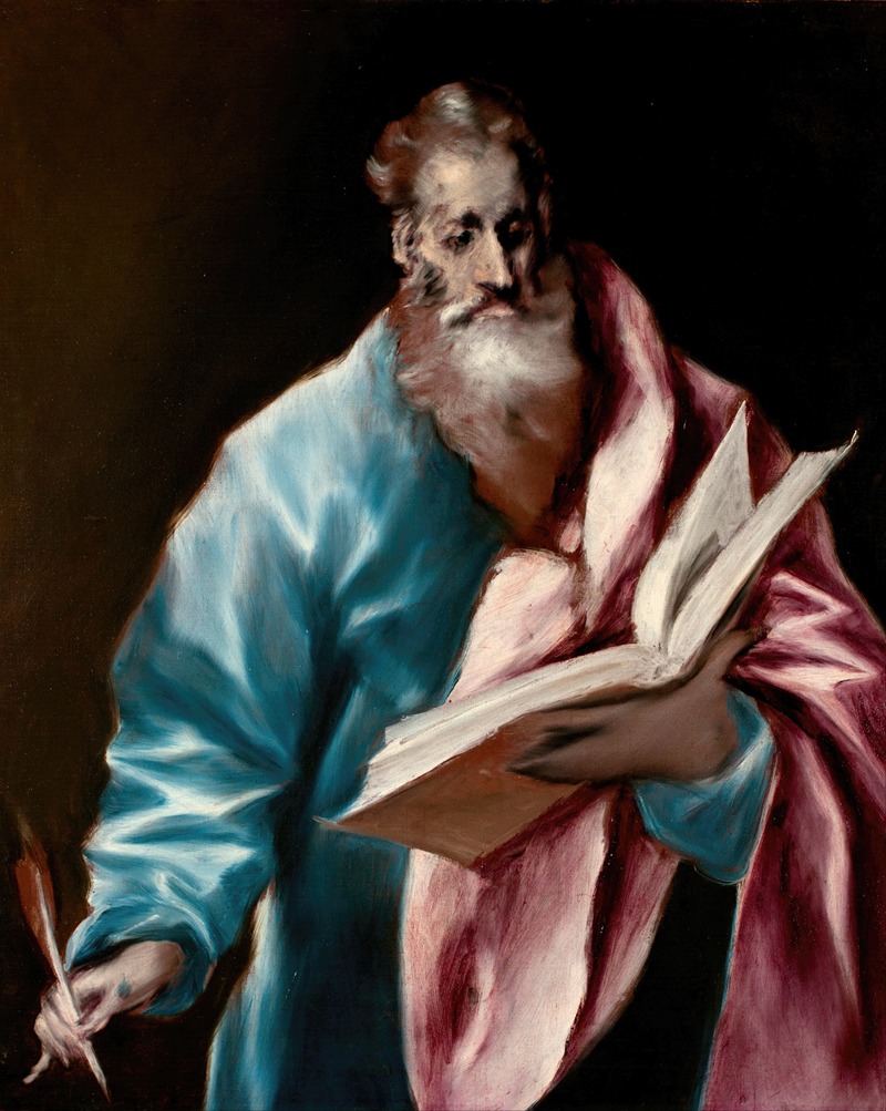 El Greco (Domenikos Theotokopoulos) - Apostle Saint Matthew
