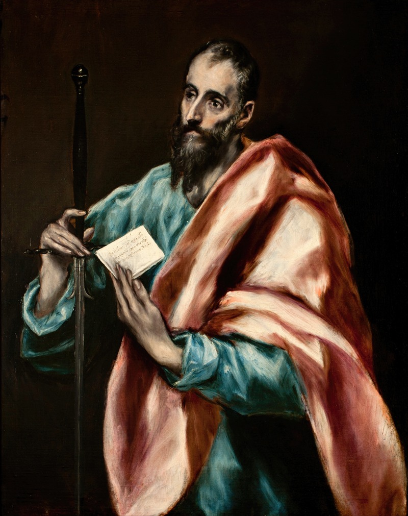 El Greco (Domenikos Theotokopoulos) - Apostle Saint Paul