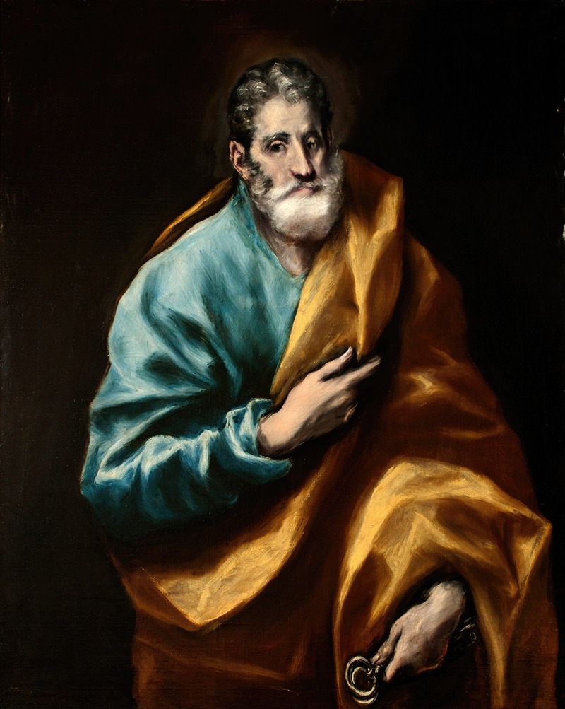 El Greco (Domenikos Theotokopoulos) - Apostle Saint Peter
