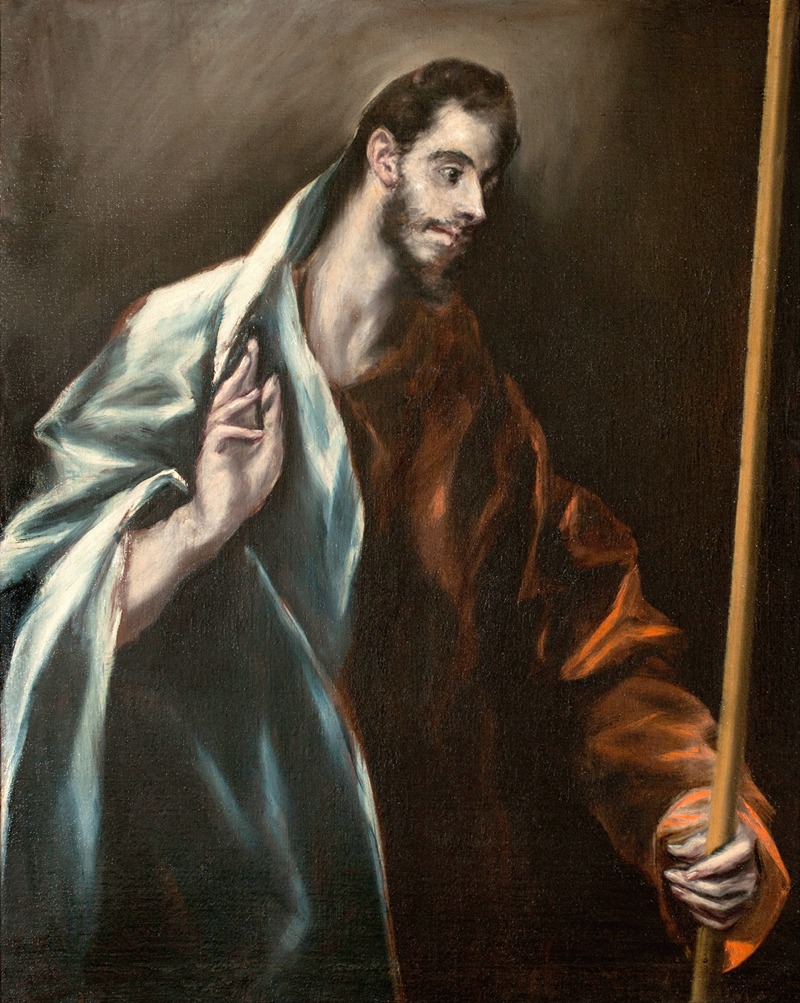 El Greco (Domenikos Theotokopoulos) - Apostle St Thomas