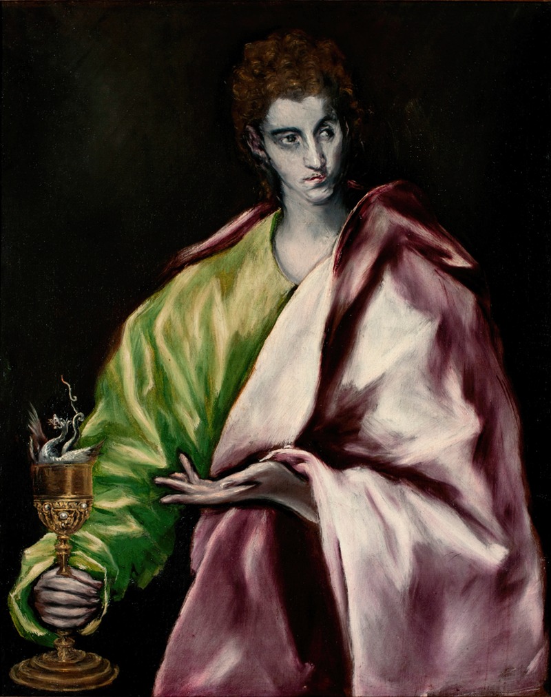 El Greco (Domenikos Theotokopoulos) - Saint John the Evangelist