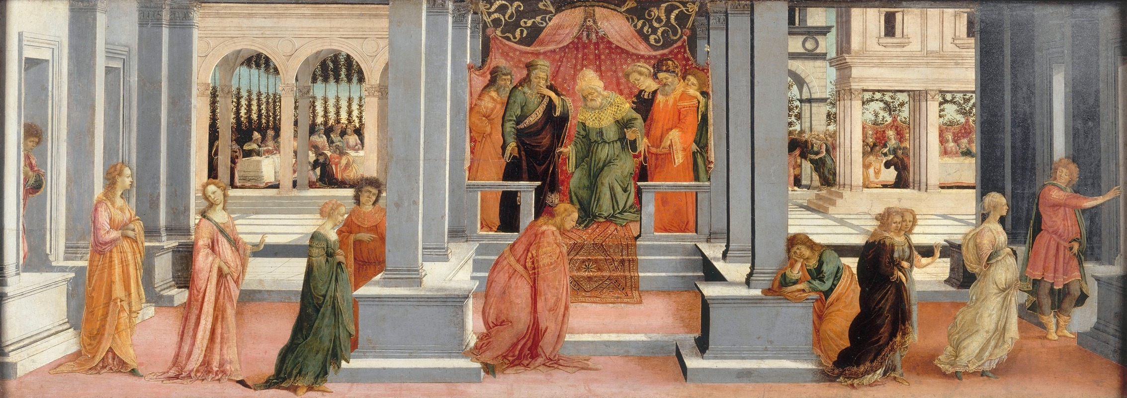 Filippino Lippi - Esther choisie par Assuérus
