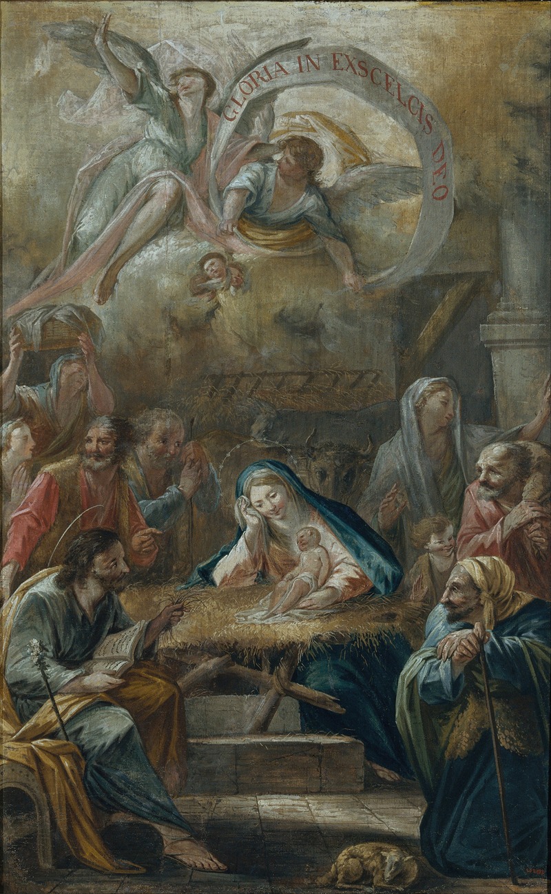 Francesc Pla Duran - Birth of Jesus and the Adoration of the Shepherds