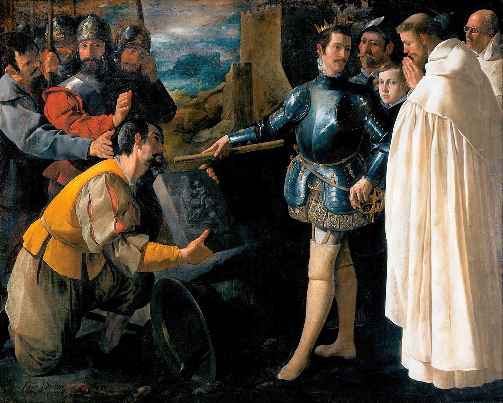 Francisco de Zurbarán - Saint Peter Nolasco Recovering the Image of the Virgin