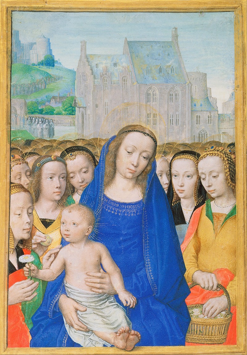 Gerard David - Virgin and Child with Female Saints