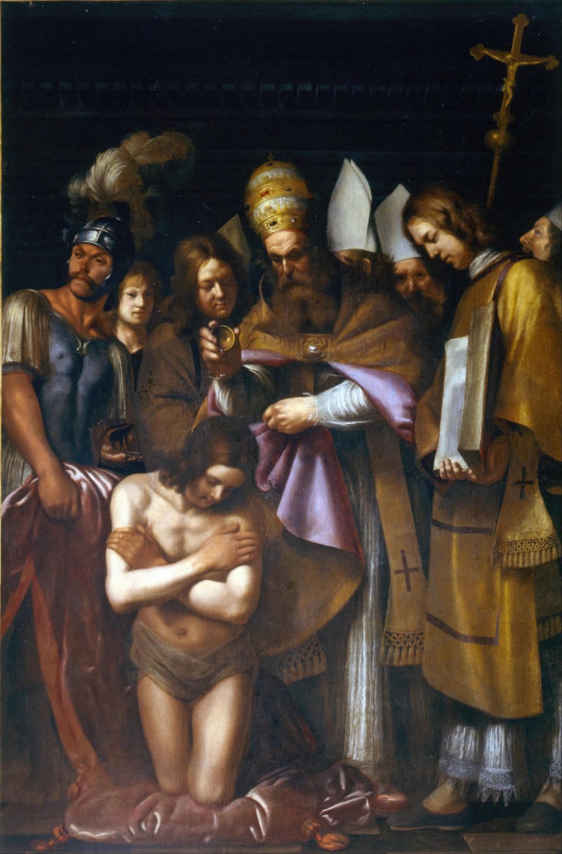 Giovanni Antonio Galli   - Baptism of Constantine