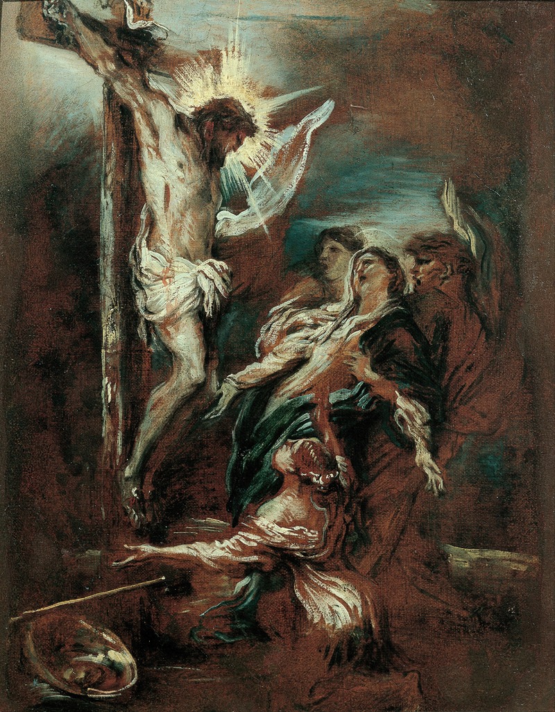 Giovanni Benedetto Castiglione - Crucifixion