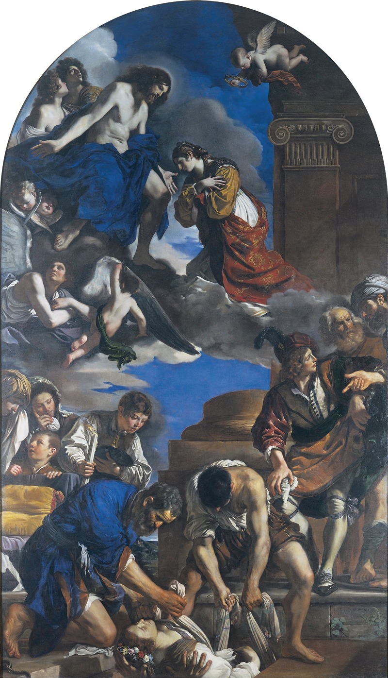 Guercino - Burial of Saint Petronilla