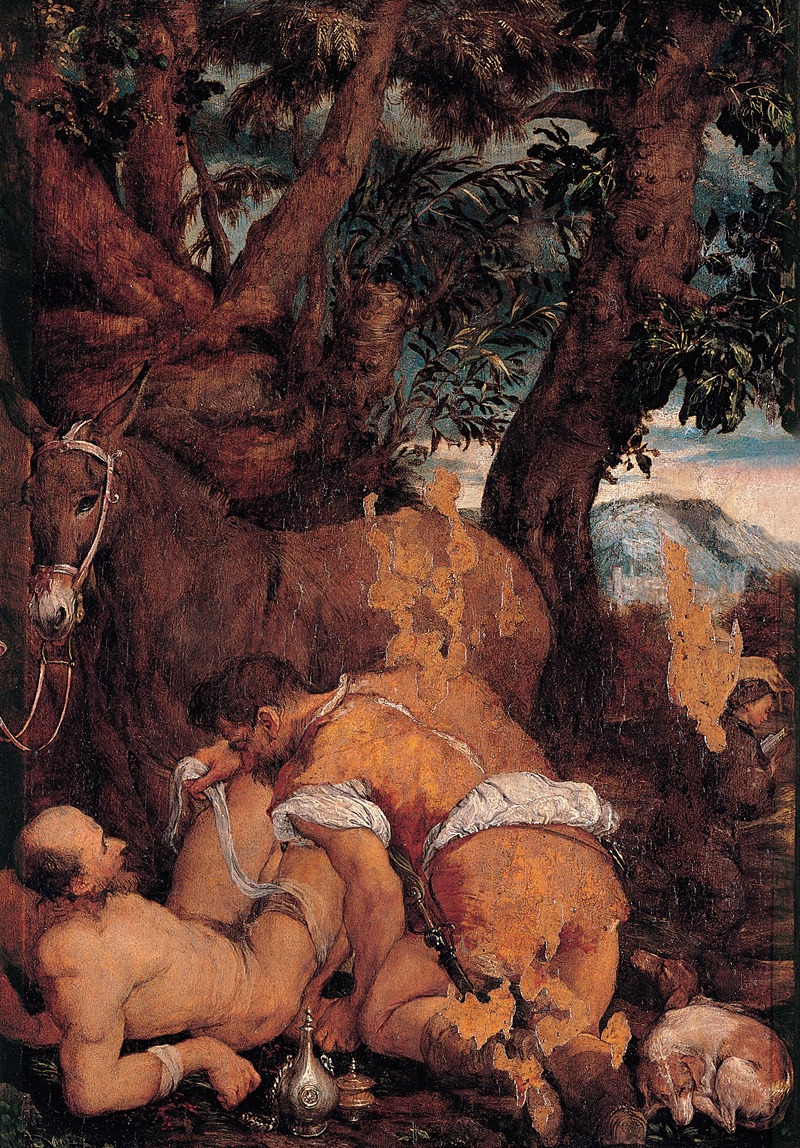 Jacopo Bassano - The good Samaritan