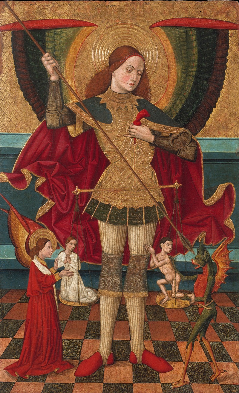 Juan de la Abadía - Saint Michael Weighing Souls