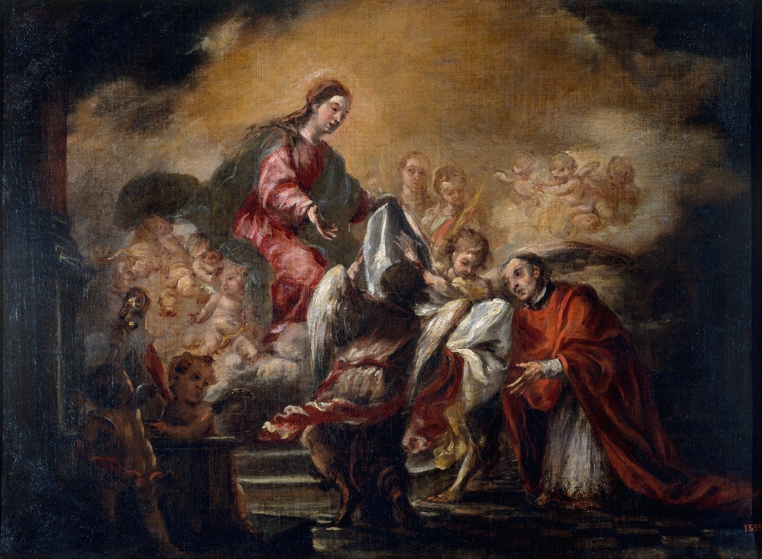 Juan de Valdés Leal - Imposition of the Chasuble on Saint Ildephonsus