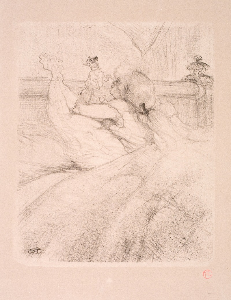 Henri de Toulouse-Lautrec - Au Lit