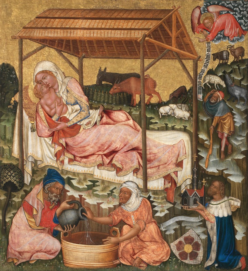 Master of Vyšší Brod - Nativity of Jesus 