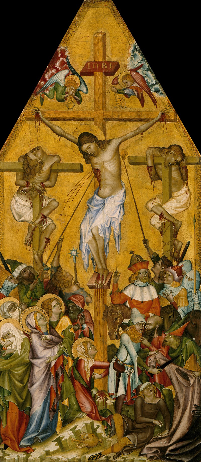Master of Vyšší Brod - The Crucifixion of Christ (Kaufmann Crucifixion)