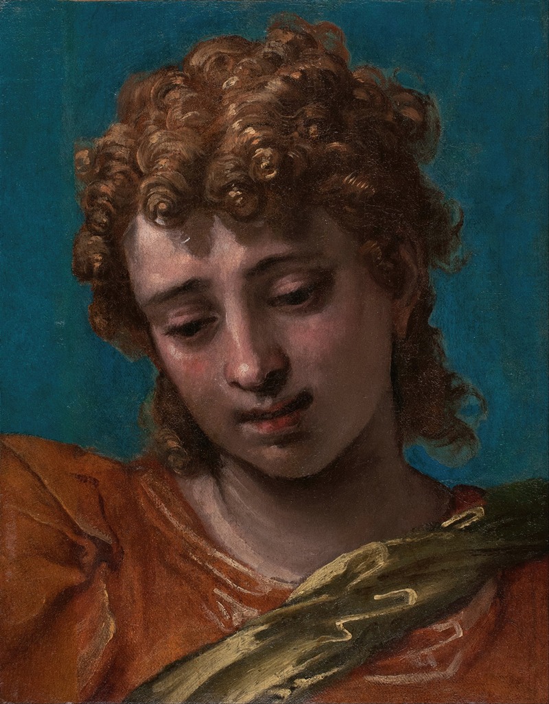 Paolo Veronese - Head of Saint Michael, from the Petrobelli Altarpiece