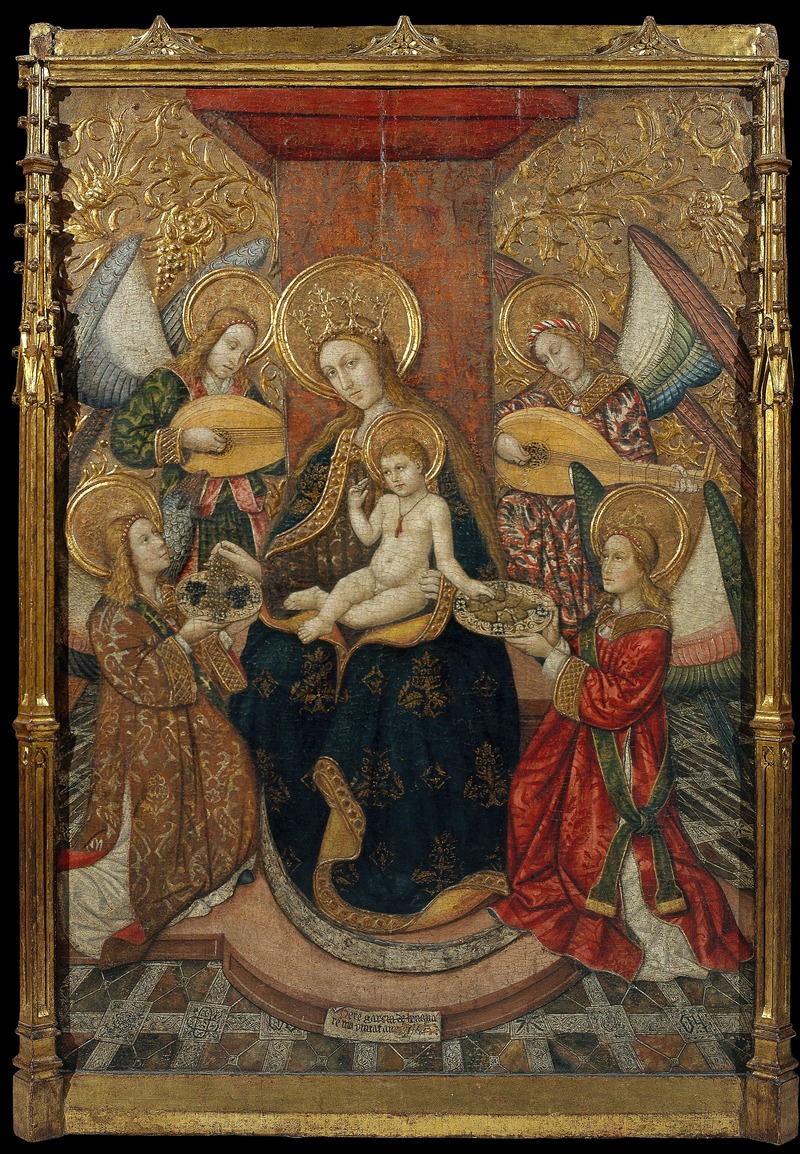 Pedro García de Benavarre - Virgin and Angels