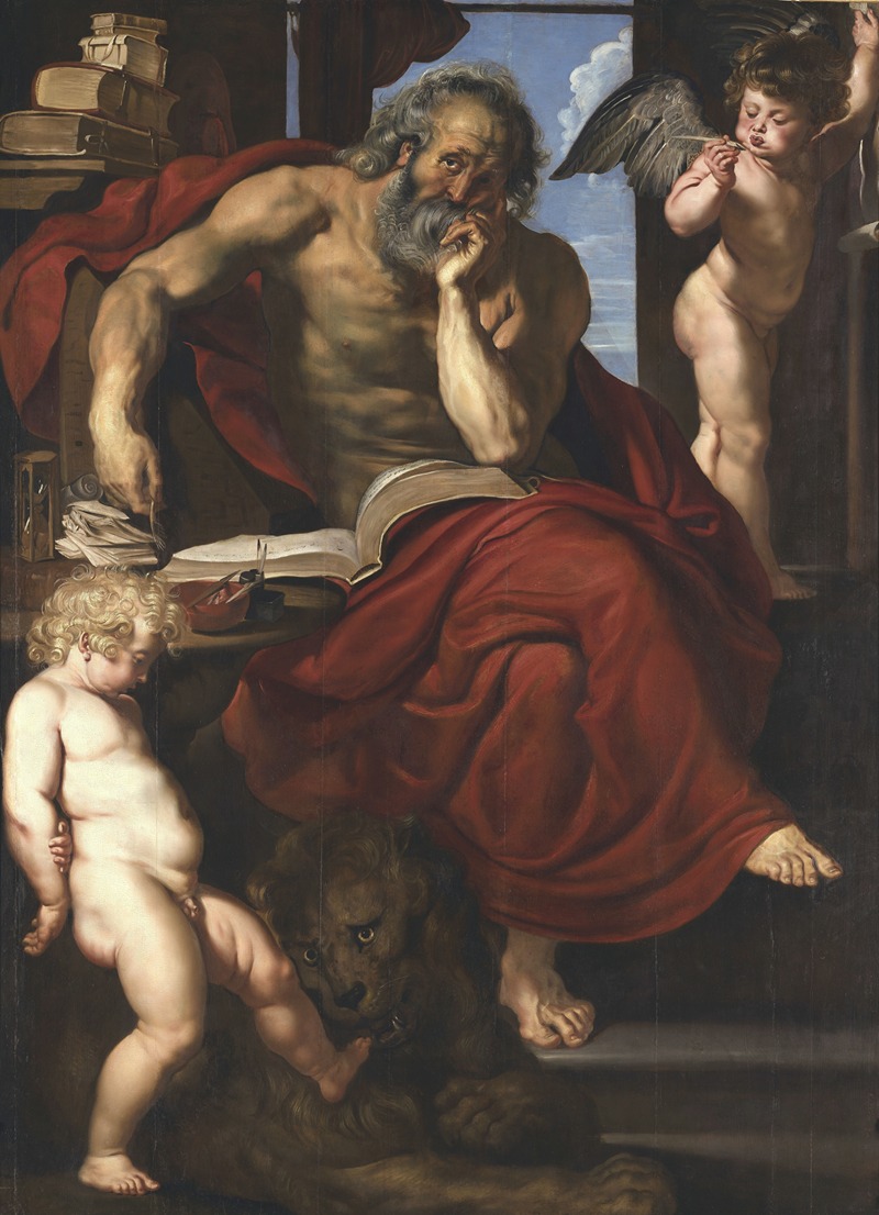 Peter Paul Rubens - St. Jerome in his Hermitage