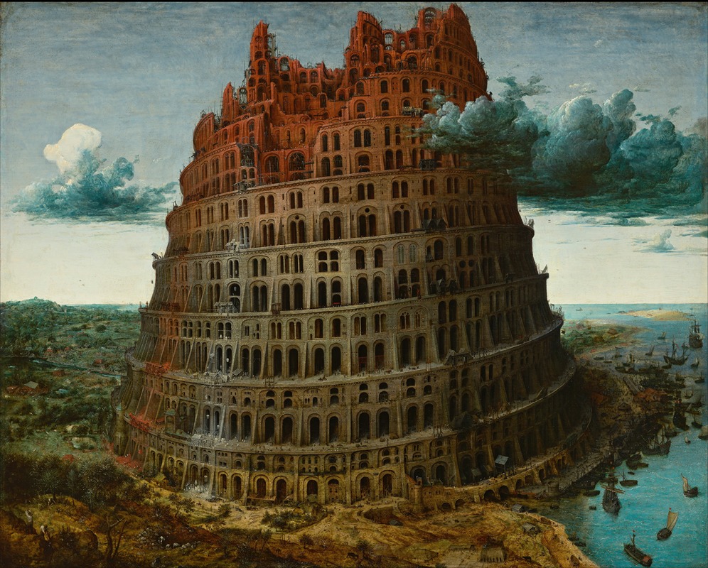 Pieter Bruegel The Elder - The Tower of Babel (Rotterdam)