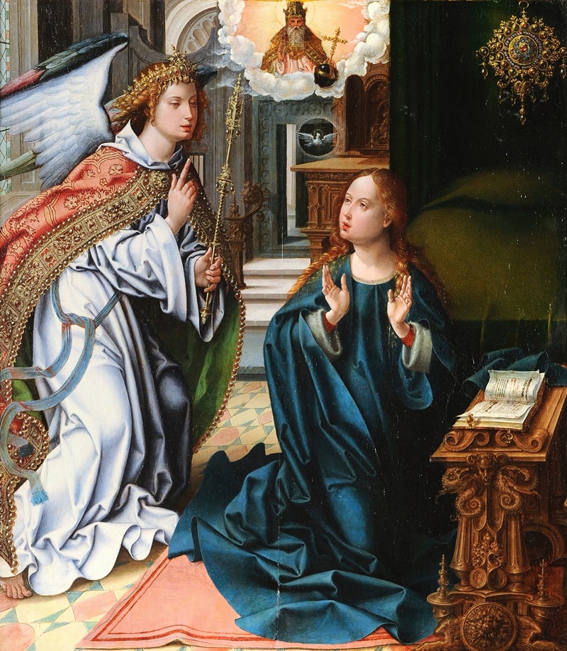 Pieter Coecke van Aelst - The Annunciation