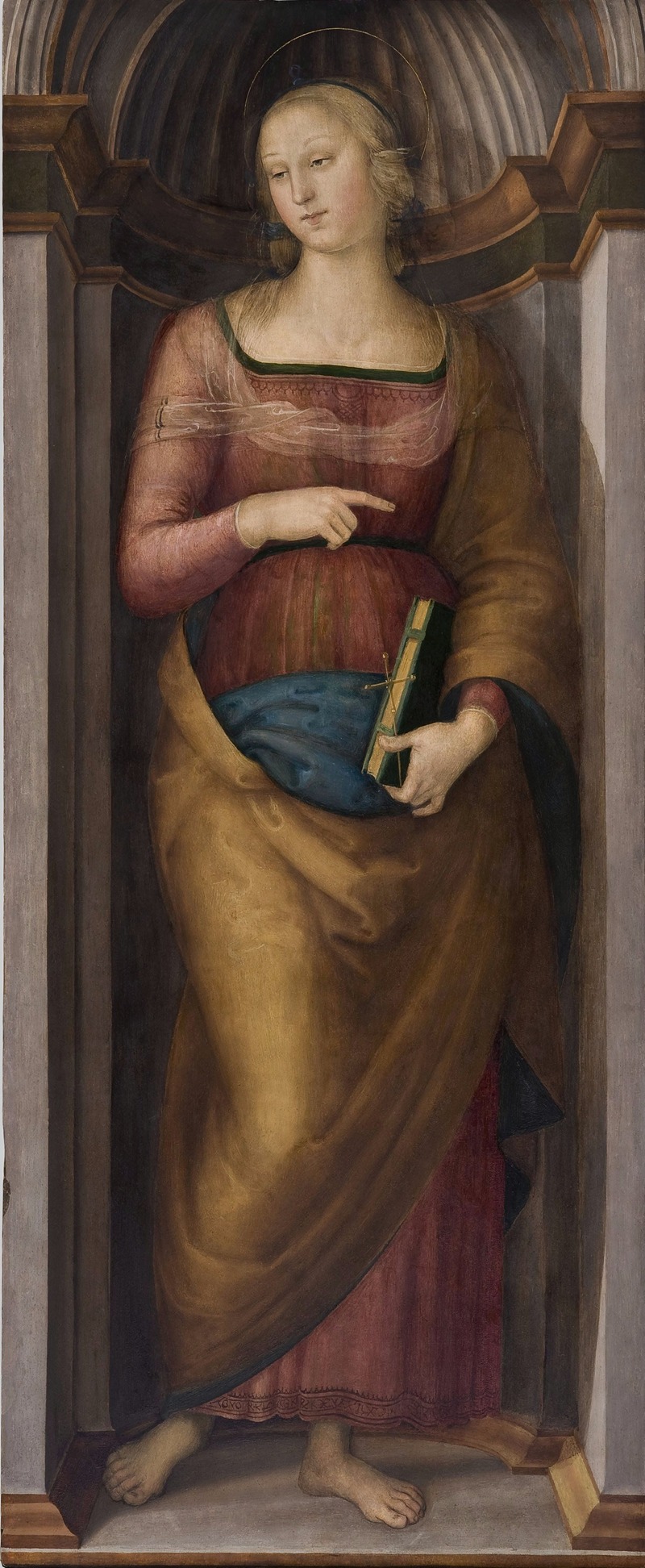 Pietro Perugino - Saint Margaret of Antioch