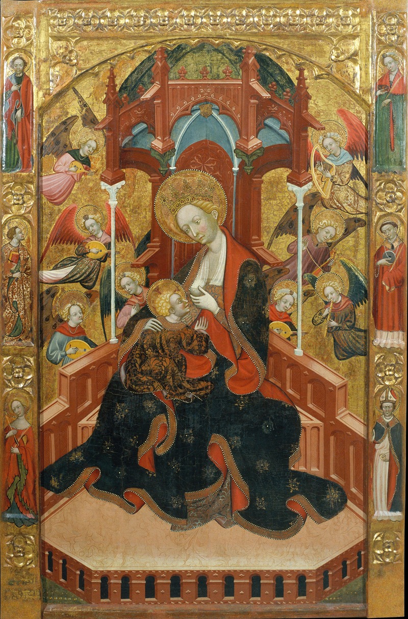 Ramon de Mur - Virgin Suckling the Child