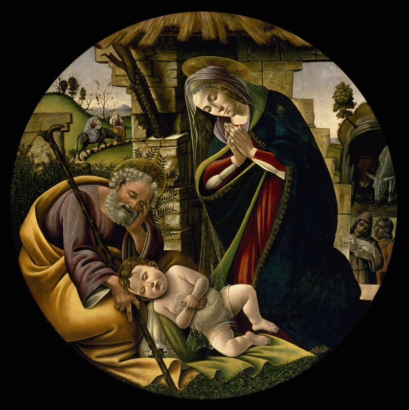 Sandro Botticelli - The Adoration of the Christ Child
