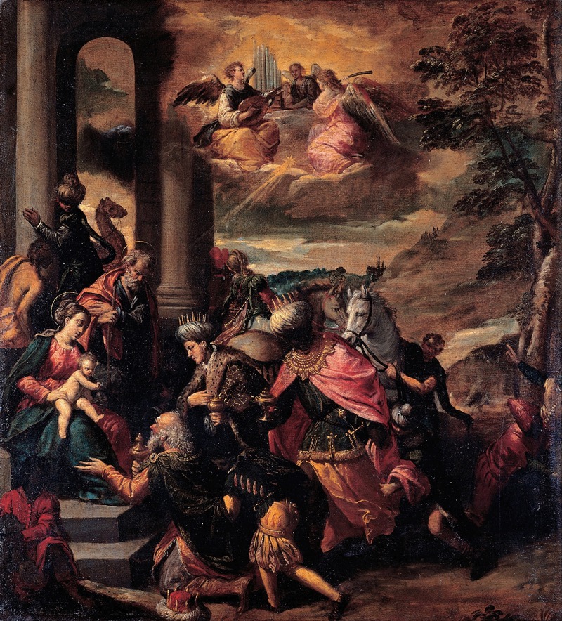 Scarsellino - Adoration of the Magi