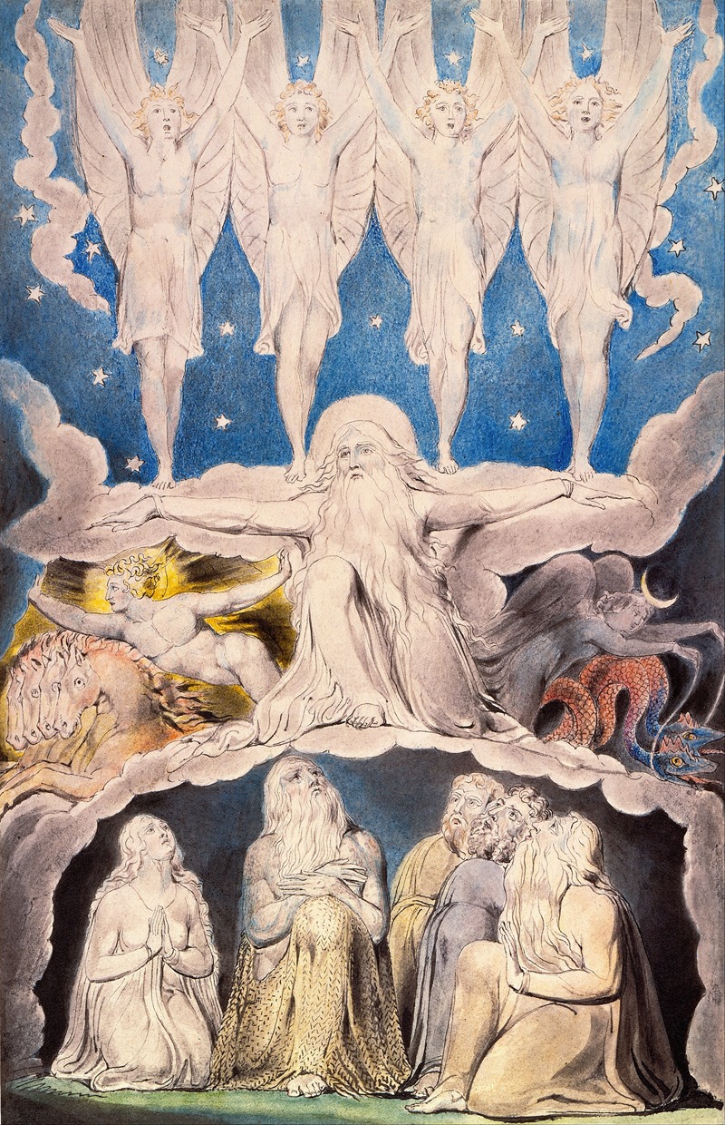William Blake - When the Morning Stars Sang Together
