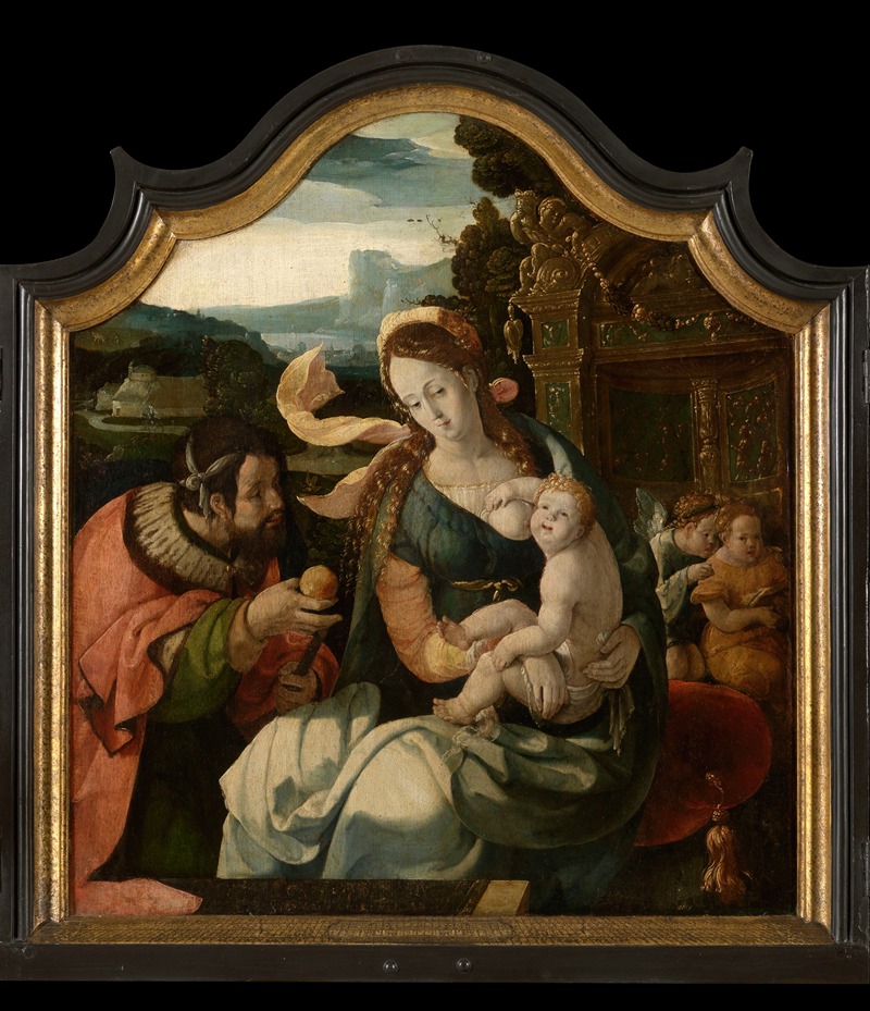 Aertgen Claesz van Leyden - The Holy Family