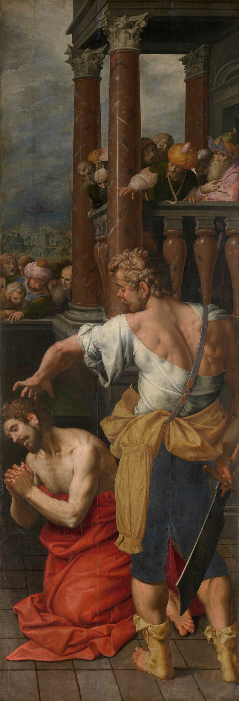 Ambrosius Francken I - Beheading of Saint Georges