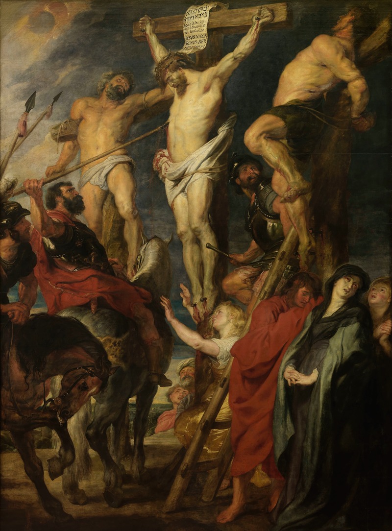 Anthony van Dyck - Christ on the Cross, ‘Le coup de lance’