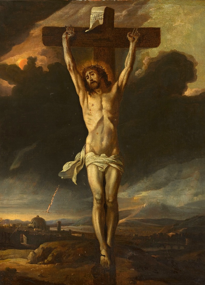 Anton Goubau - Christ on the cross