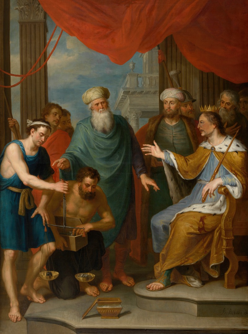 Joseph, Overseer of Egypt by Balthasar Beschey - Artvee