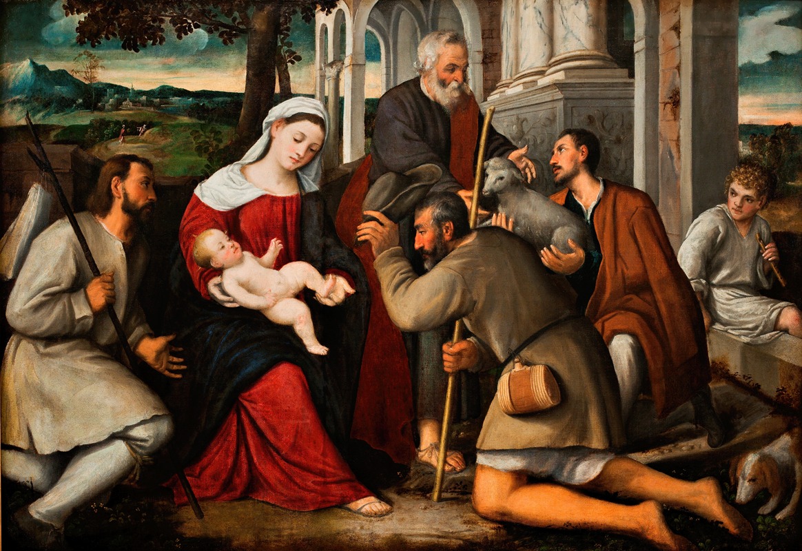 Bonifazio Veronese - The Adoration of the Shepherds