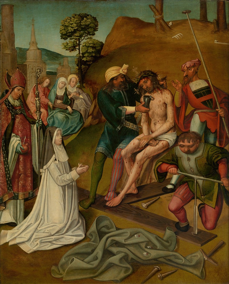 Cornelis Engebrechtsz - Before the Crucifixion