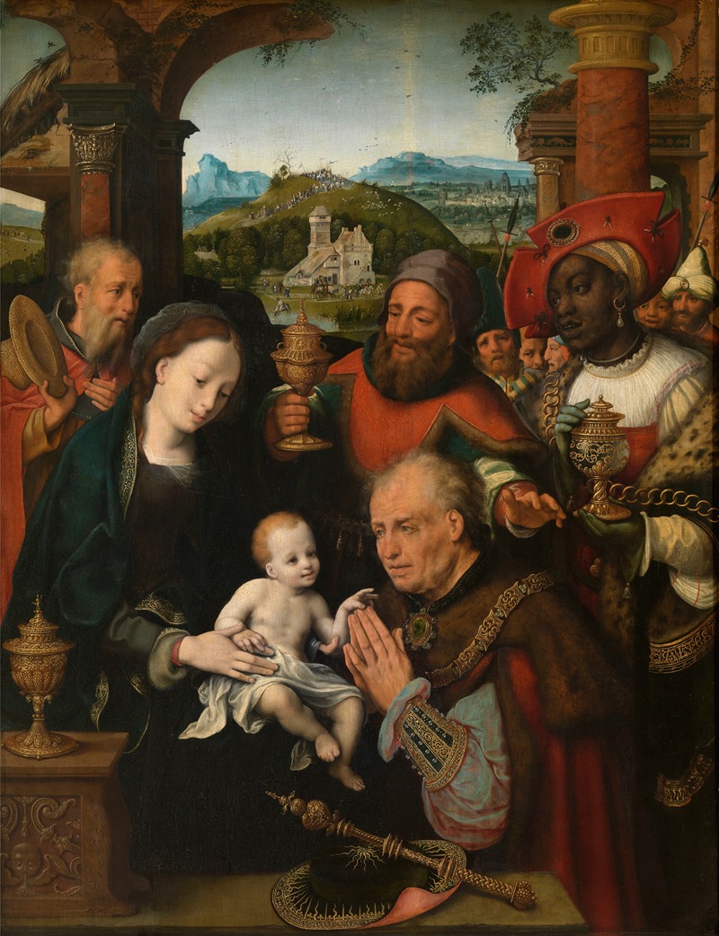 Cornelis van Cleve - The Adoration of the Magi