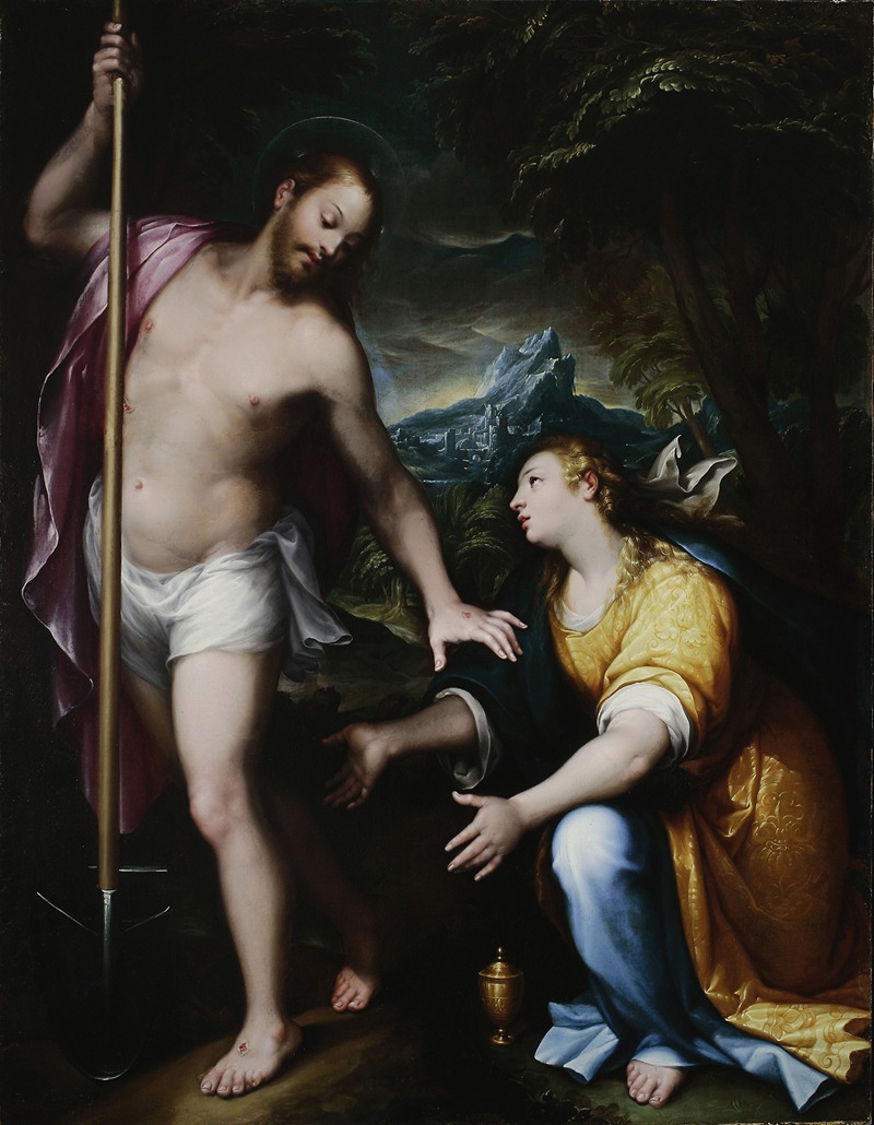 Denys Calvaert - “Noli me tangere” – Resurrected Christ appearing to Mary Magdalene (John 20-14-17)