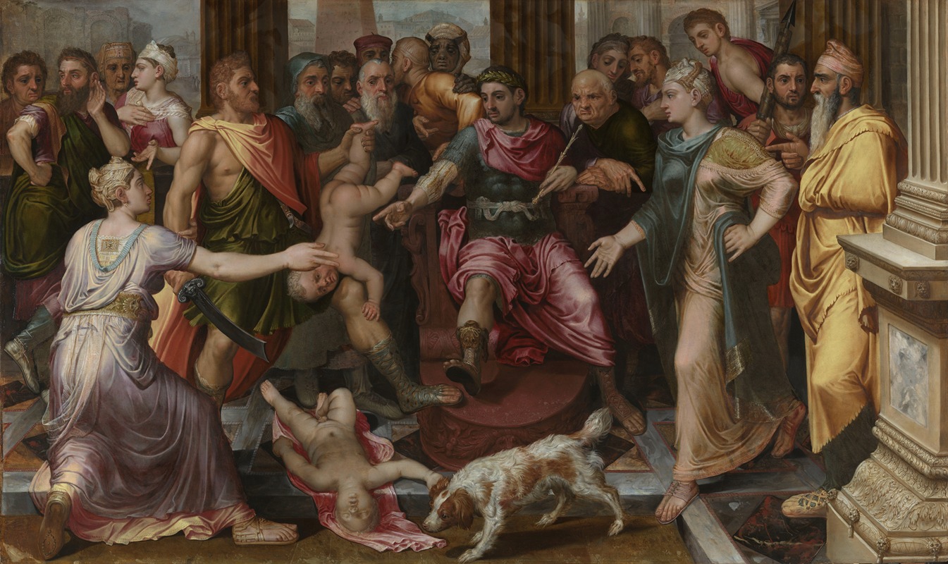 Frans Floris - The Judgement of Solomon
