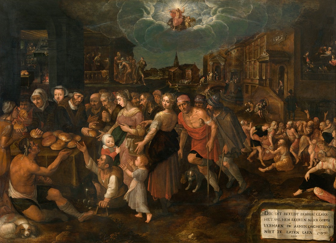 Frans Francken the Younger - The Seven Acts of Mercy