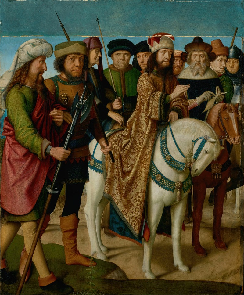 Gerard David - Pilate and the Chief Priests