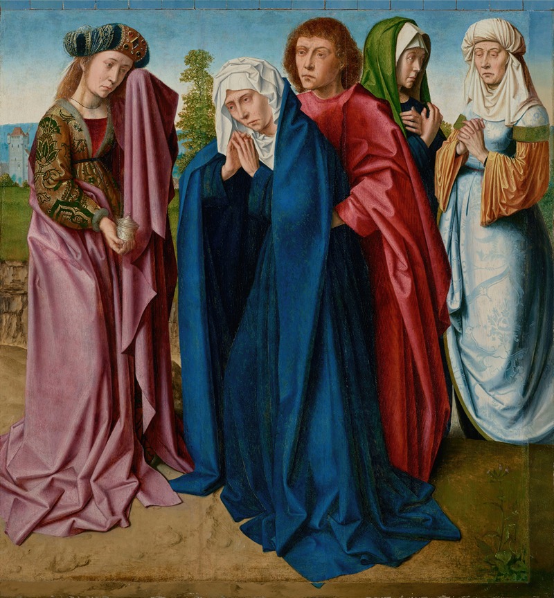 Gerard David - The Virgin, Saint John and the Three Maries